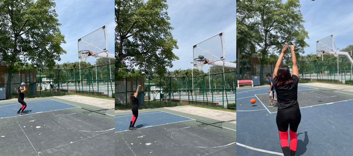 Got my first ever 3-point shot!!! (a random update)